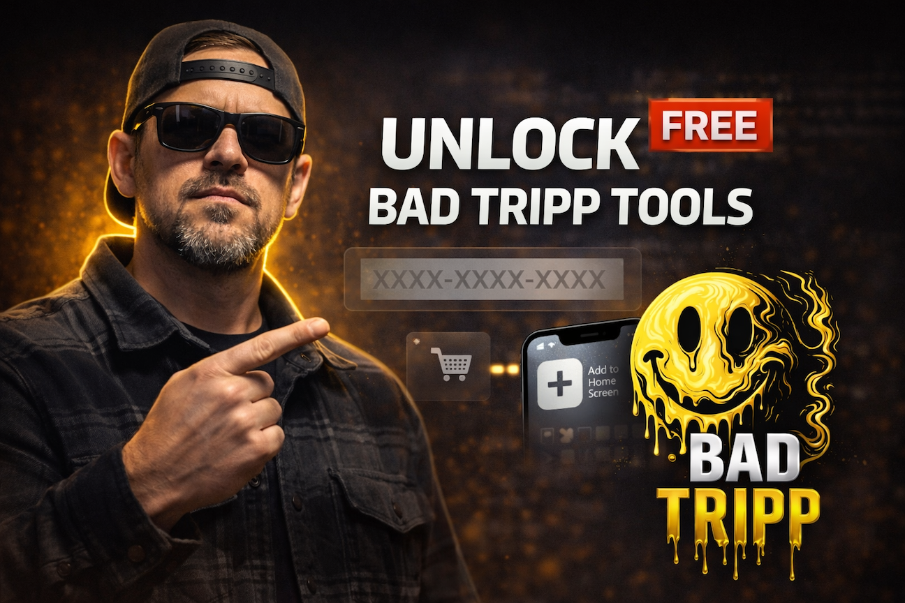 How to Activate BAD TRIPP Tools (Step by Step Guide)